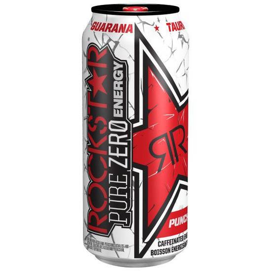 Rockstar Pure Zero Punched Caffeinated Energy Drink (473 ml)
