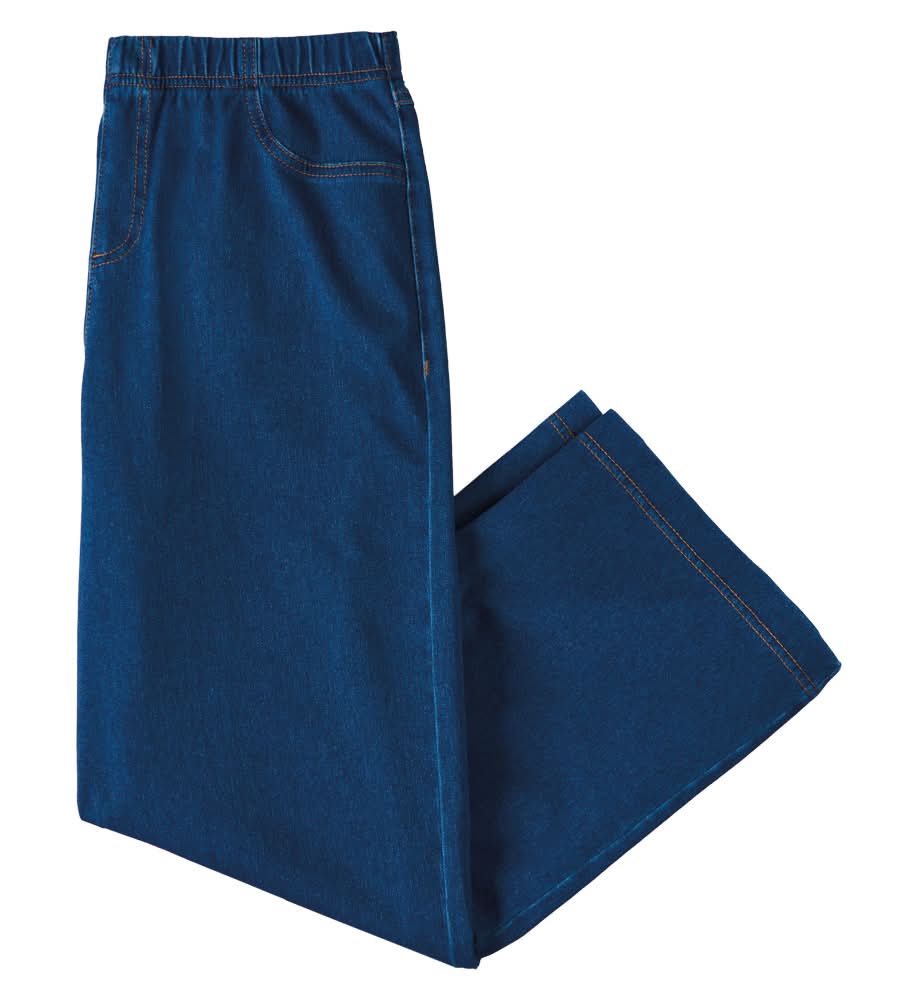 Serra Wide Leg Jeggings Blue L