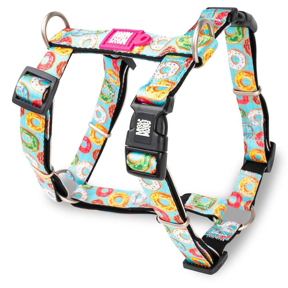 Max & Molly Urban Pets Donuts Dog H-Harness, X-Small
