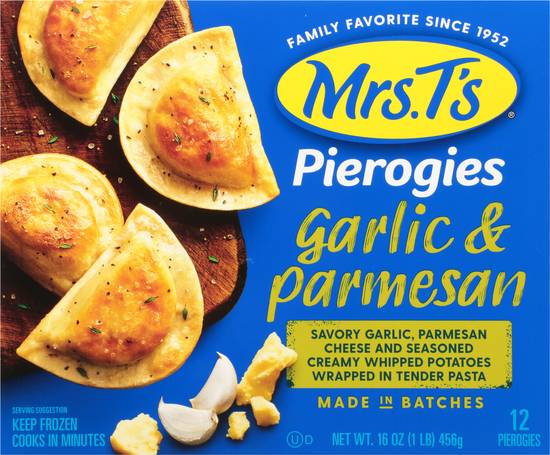 Mrs. T's Garlic & Parmesan Pierogies ( 12 ct )