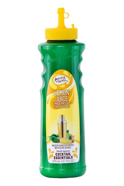 Master Of Mixes Single Pressed Lemon Juice (375 ml)