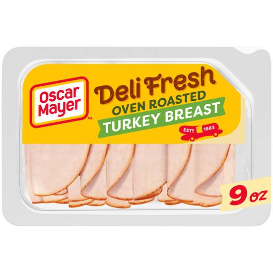 Oscar Mayer Deli Fresh Sliced Oven Roasted Turkey Breast