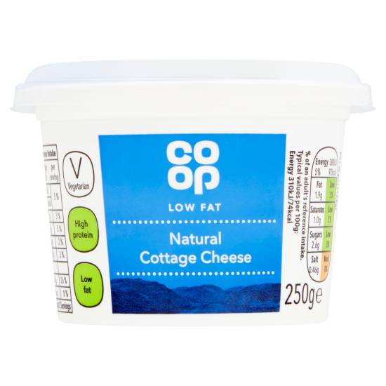 Co-Op Low Fat Natural Cottage Cheese