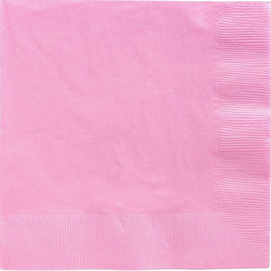 Party City Paper Dinner Napkins (7.5in x 7.5in/pink) (40 ct)