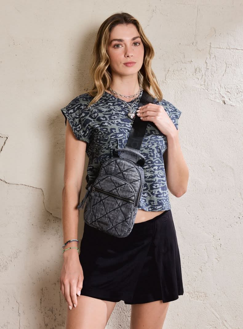 Umbrale · Mochila tipo cartera con diseño de rombos - Talla Única - Diseño 1