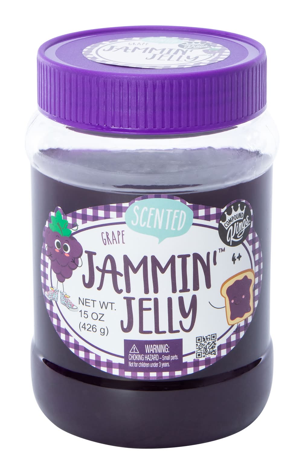 Scented Jammin’ Jelly Slime 15.03oz Grape Jelly