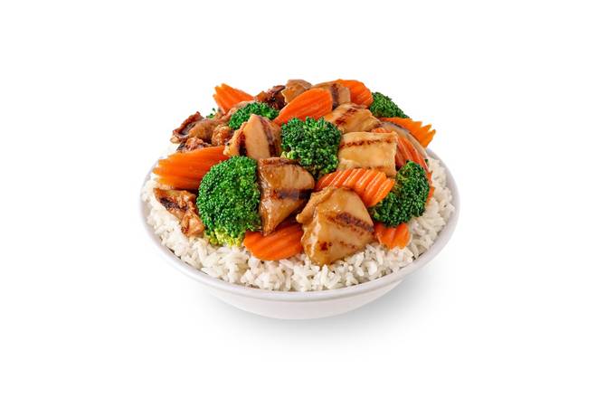 GRILLED TERIYAKI CHICKEN & VEGETABLES