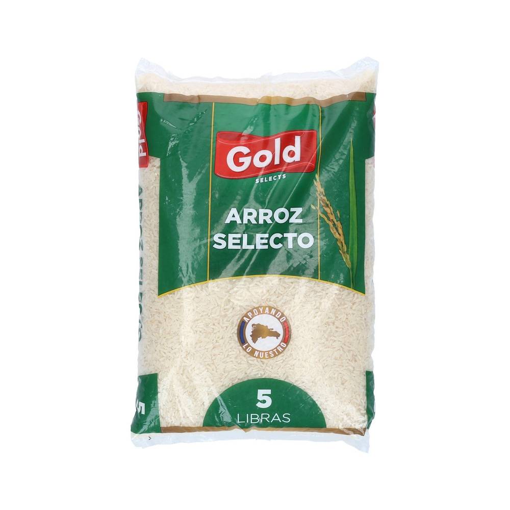 Arroz Selecto Gold Selects 5 Lb