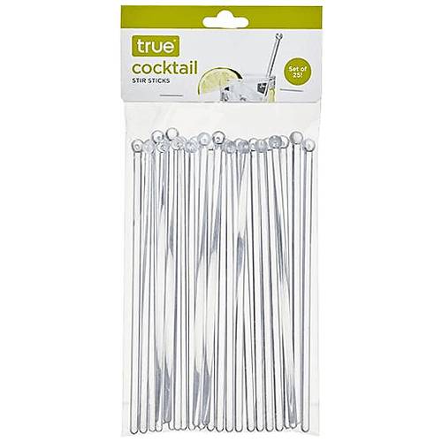 TRUE Stir Sticks Clear (25x 2oz counts)