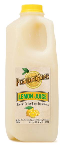 Perricone Farms Fresh Squeezed Lemon Juice (32 fl oz)