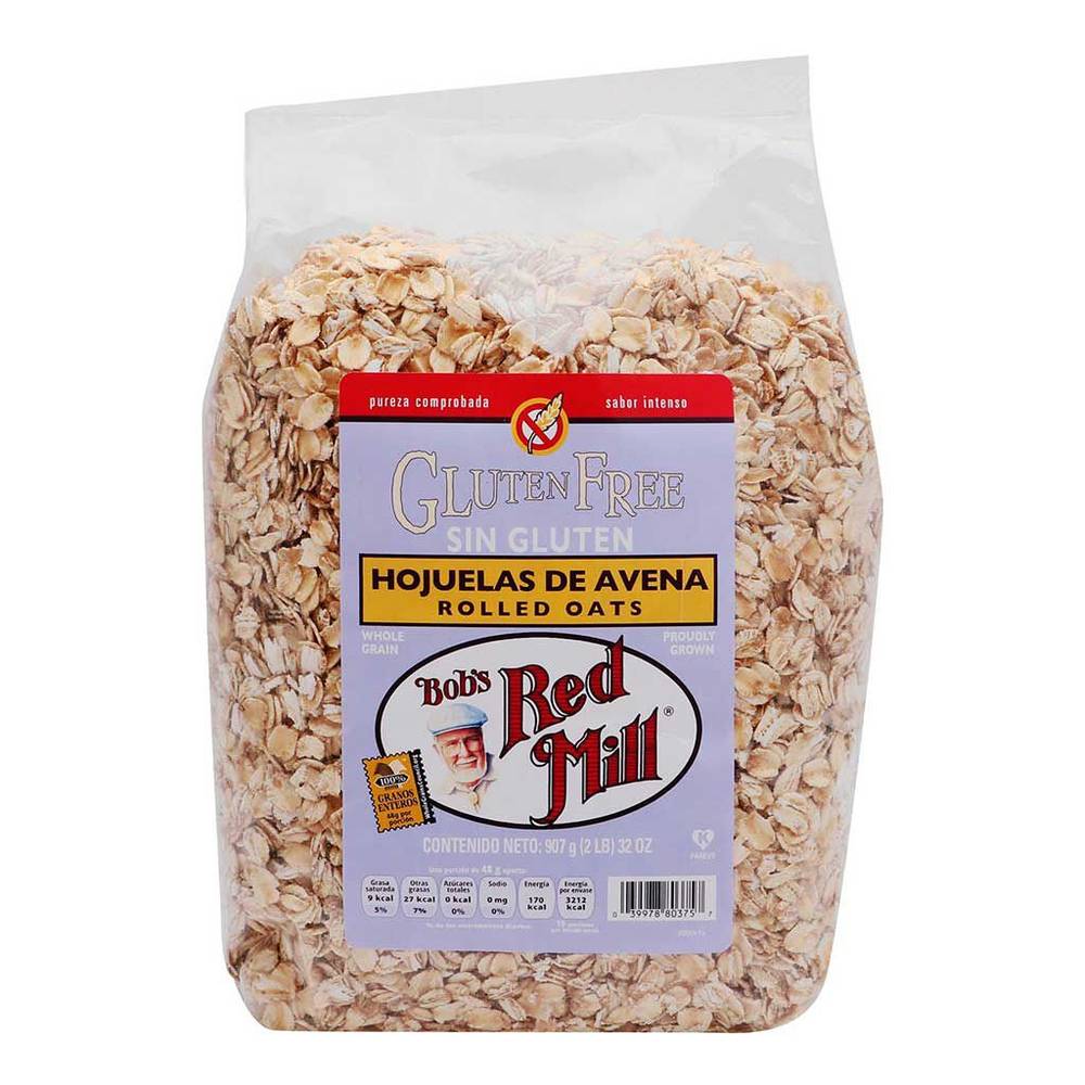 Bob's Red Mill · Hojuelas de avena grano entero tradicional (907 g)