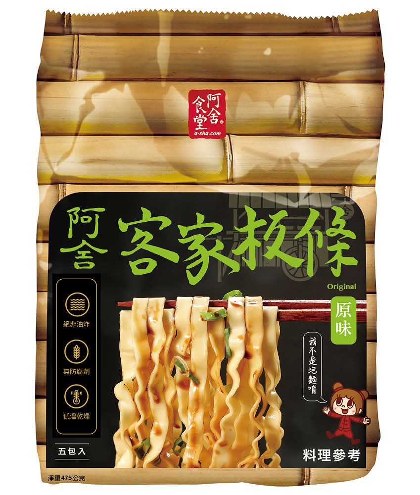 阿舍食堂客家板條原味95g <95g克 x 1 x 5Bag包>