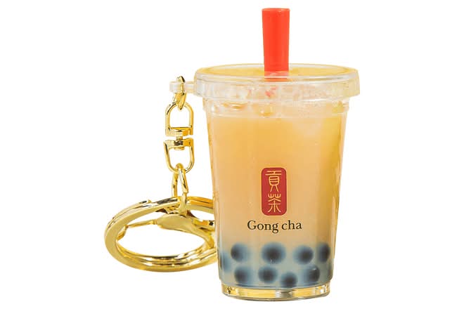 Pearl Milk Tea 3D Keychain