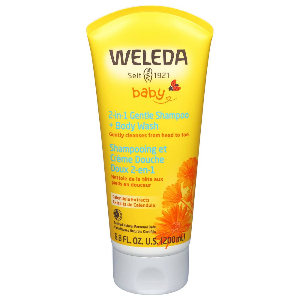 Weleda Baby 2 in 1 Gentle Shampoo and Body Wash