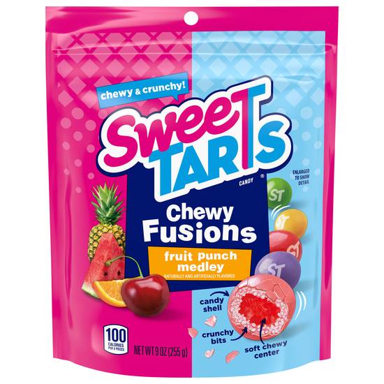Sweetarts Fruit Punch Medley Chewy Fusions