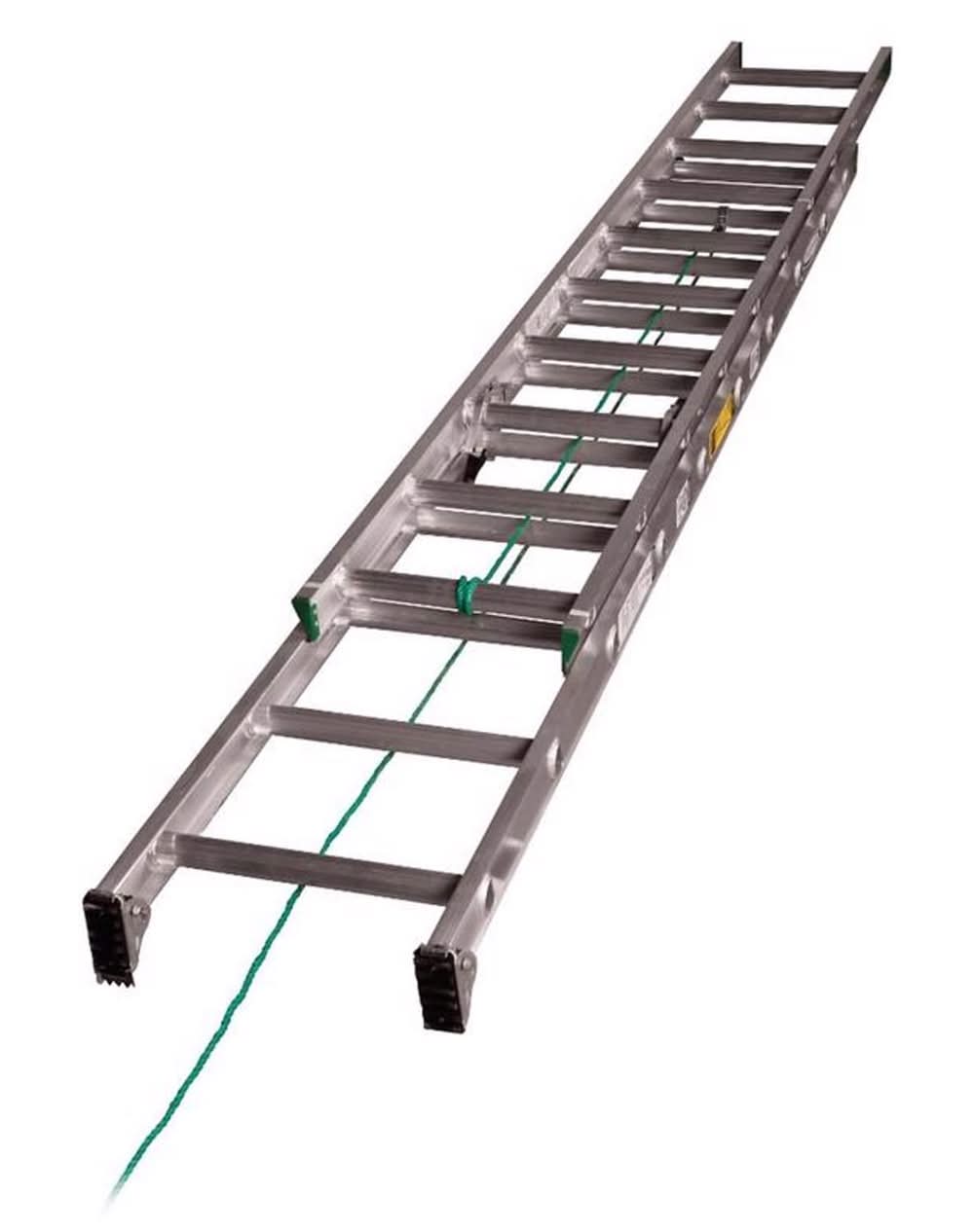Werner 20 Ft. H Aluminum Extension Ladder Type Ii 225 Lb. Capacity