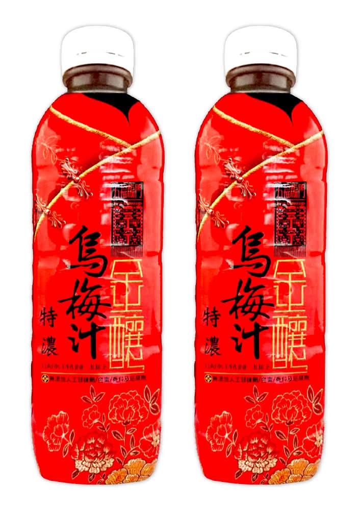 【2件組 8折】潤之泉潤心田 -金釀烏梅汁(1000ML/瓶)*2件
