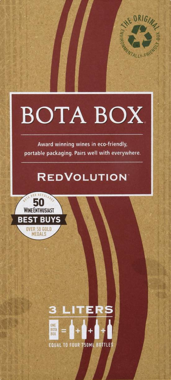 Bota Box Redvolution American Red Wine Blend (3 L)