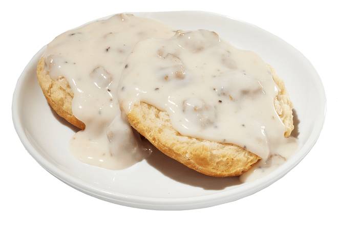 Sausage Gravy Biscuit