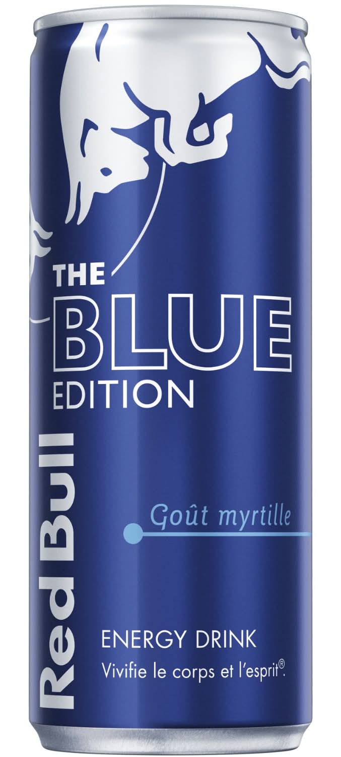 Boisson Énergisante Goût Myrtille Red Bull - l'unité