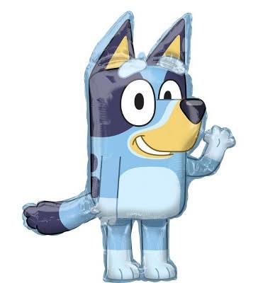 Anagram Pre-Inflated Helium Bluey Supershape Balloon