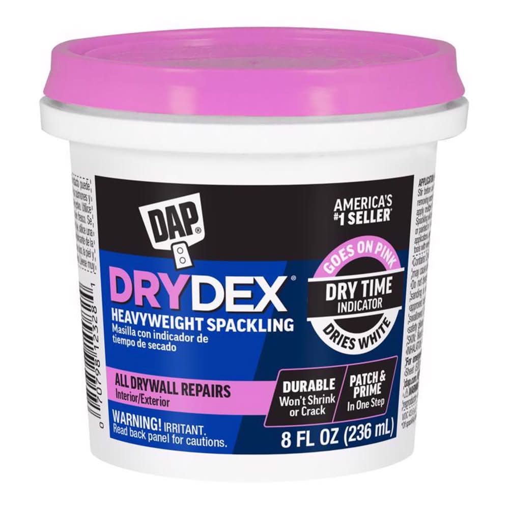 Dap Drydex Ready To Use White Spackling Compound 0.5 Pt