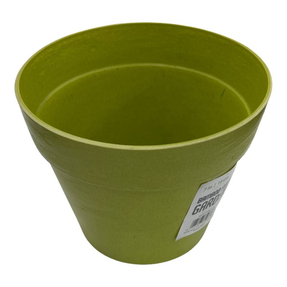 Bonita Home 7 in Bamboo Fiber Garden Pot