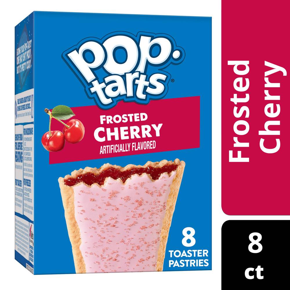 Pop-Tarts Toaster Pastries, Frosted Cherry (1.68 oz, 8 ct)