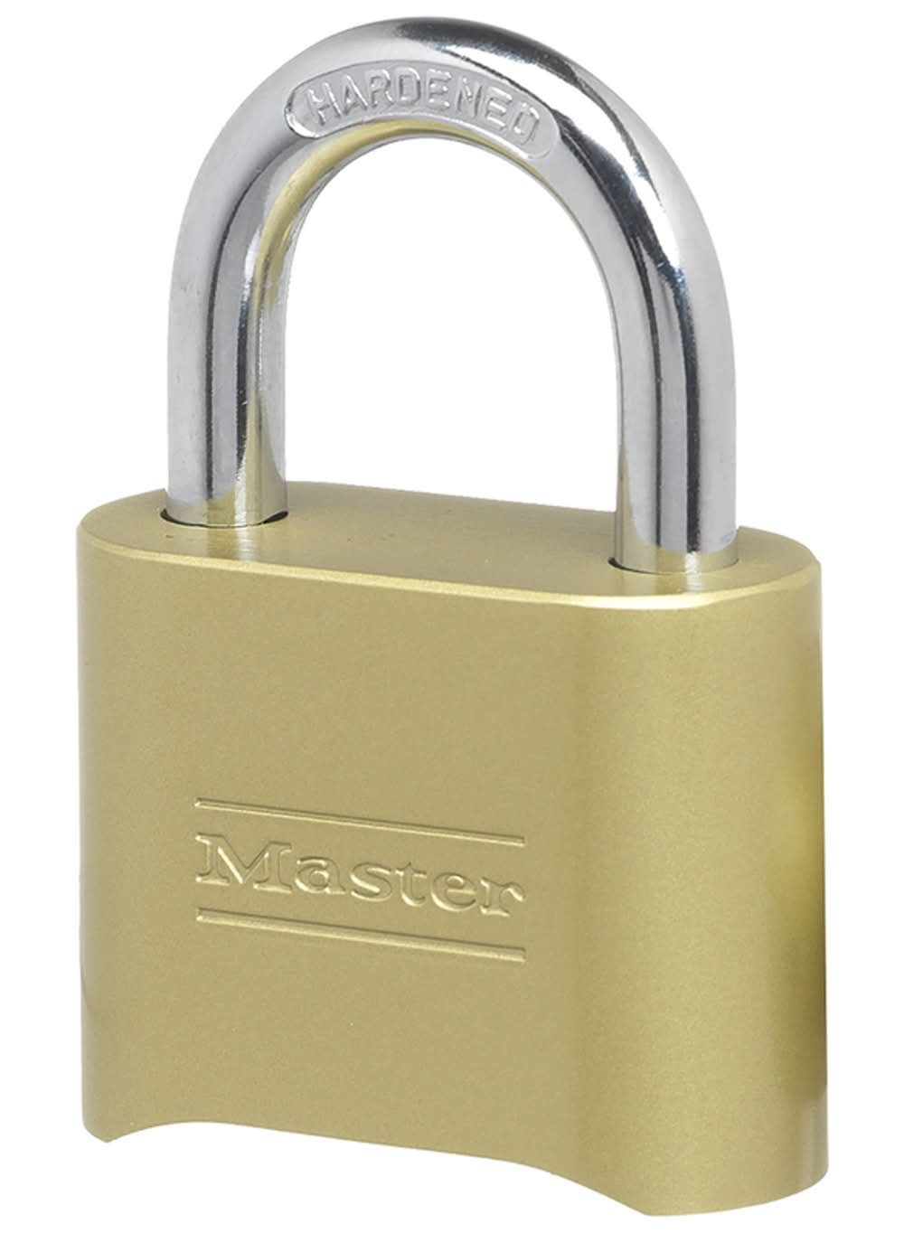 Master Lock 2-9/10 In. H X 1 In. W X 2 In. L Steel Double Locking Combination Padlock