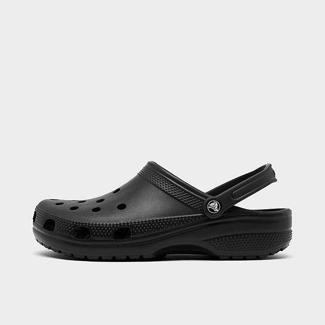 Crocs Unisex Classic Clog Shoes (size 11.0/black)