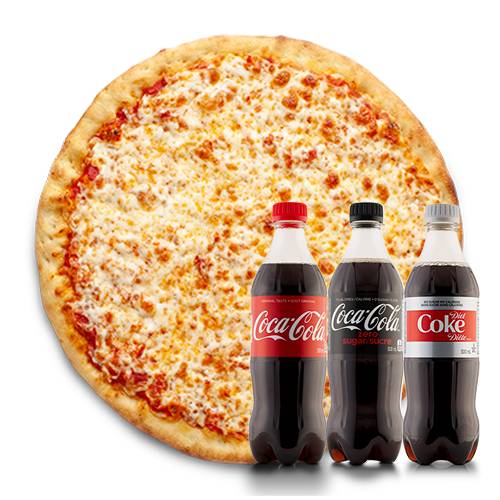 Single Pizza (Large) + 3 Bottle Pop