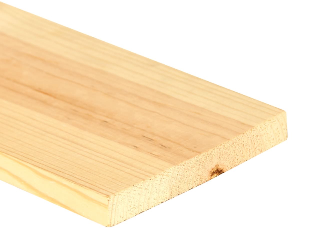 ReliaBilt 1-in x 6-in x 6-ft Unfinished #2 Better S4S Whitewood Common Softwood Board