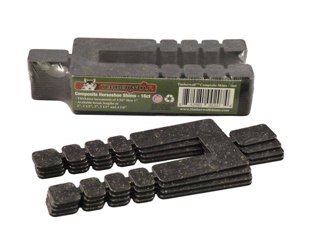 TimberWolf 1-in x 1.875-in x 5.125-in 16-Pack Composite Shim | TW-HS1