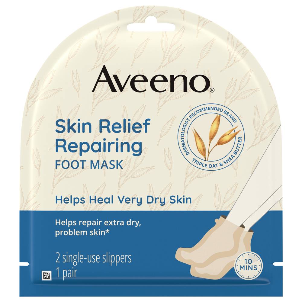 Aveeno Repairing Cica Foot Mask (1.8 oz)