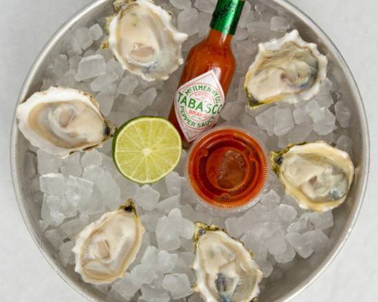 6 Raw Oysters