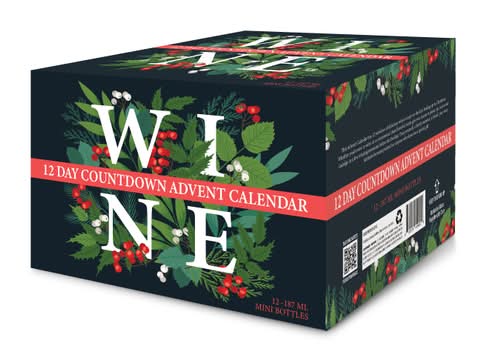 Holiday Advent Calendar Wine (12 x 187 ml)