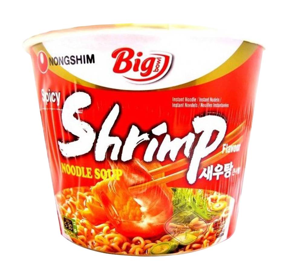 Nongshim Big Bowl Shrimp Instant Noodles (115g)