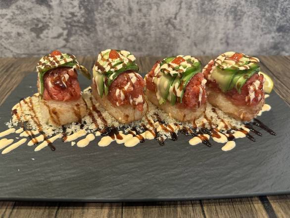 Crispy Rice Spicy Tuna(4pcs)