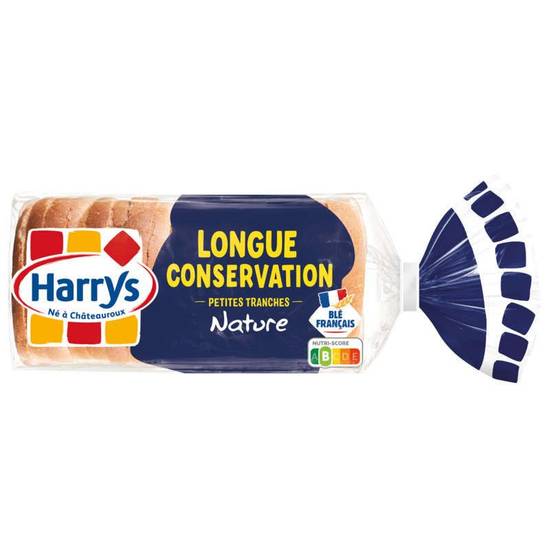 Harry's Pain de Mie Nature Longue Conservation Tranches x16 Paquet 250g