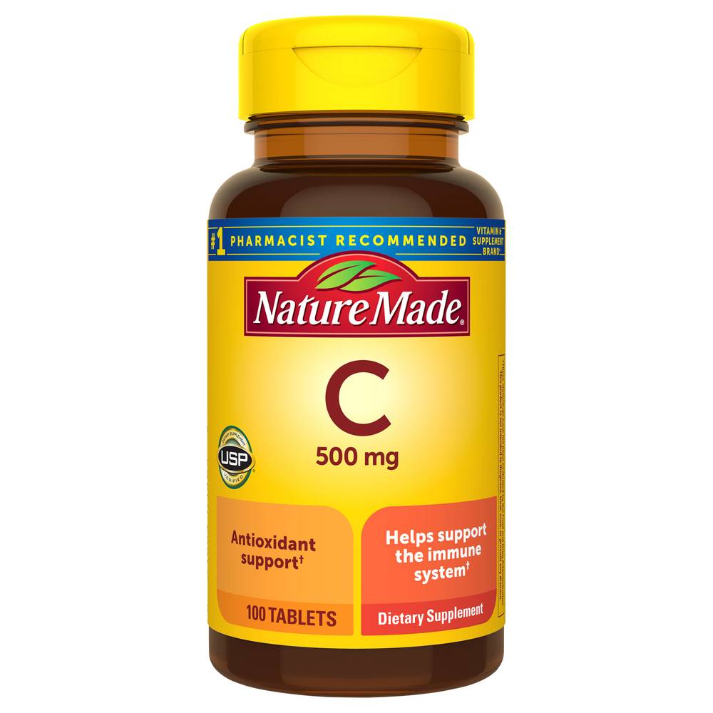 Nature Made 500 Mg Caplets Vitamin C (100 ct)