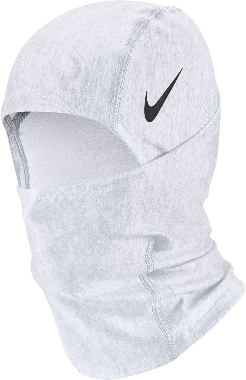 Nike Men's Pro Hyperwarm Hood (White/Black, One Size)