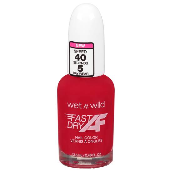 Wet N Wild Red Light District Fast Dry Af Nail Color