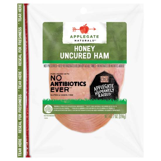 Applegate Naturals Uncured Honey Ham (7 oz)