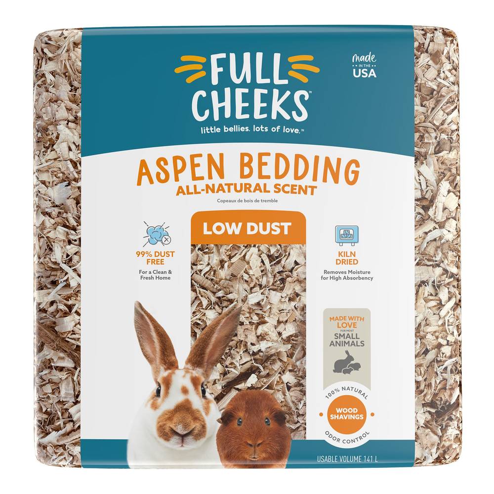 Full Cheeks™ Small Pet Aspen Bedding (Size: 141 L)