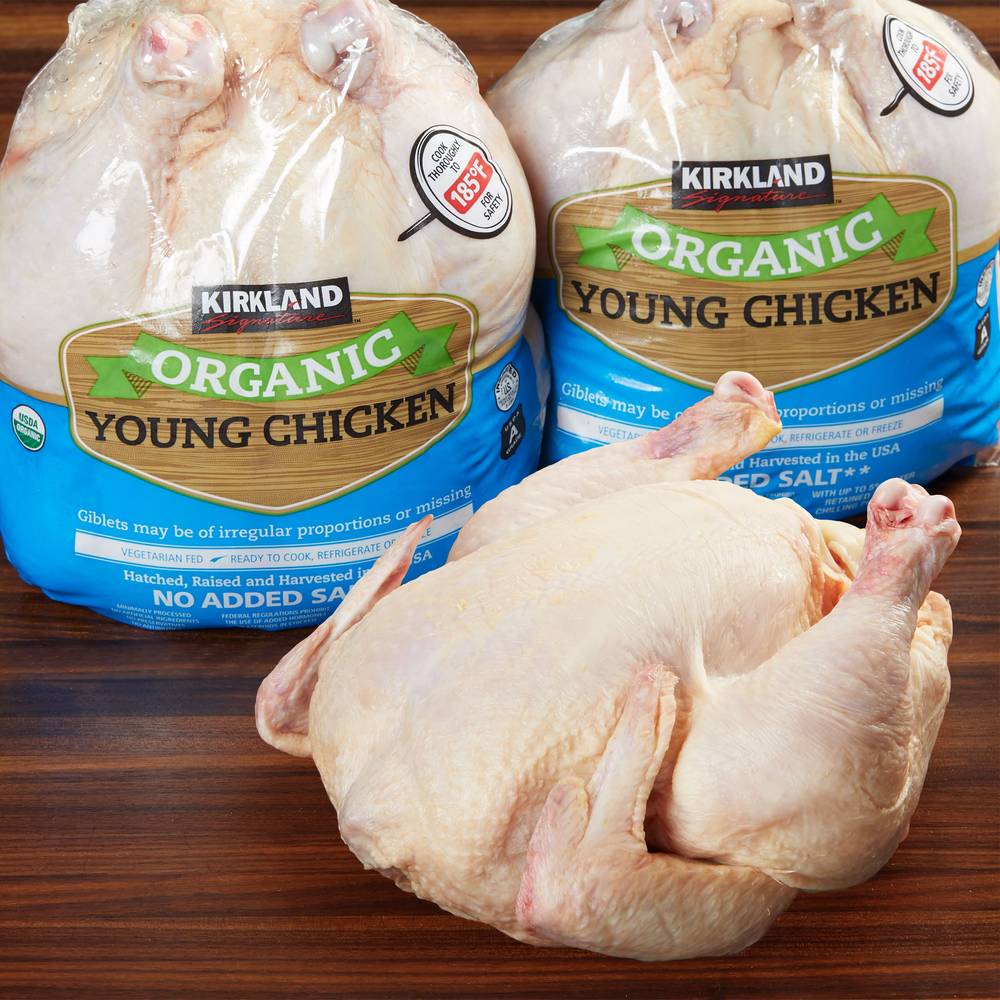 Kirkland Signature Organic Whole Young Chicken