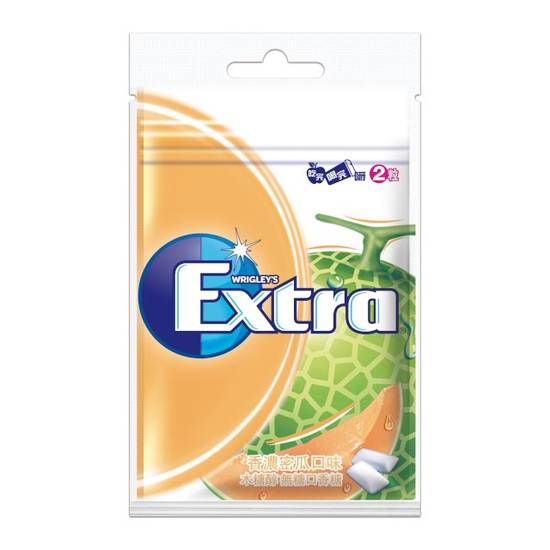Extra無糖口香糖-香濃密瓜(袋)