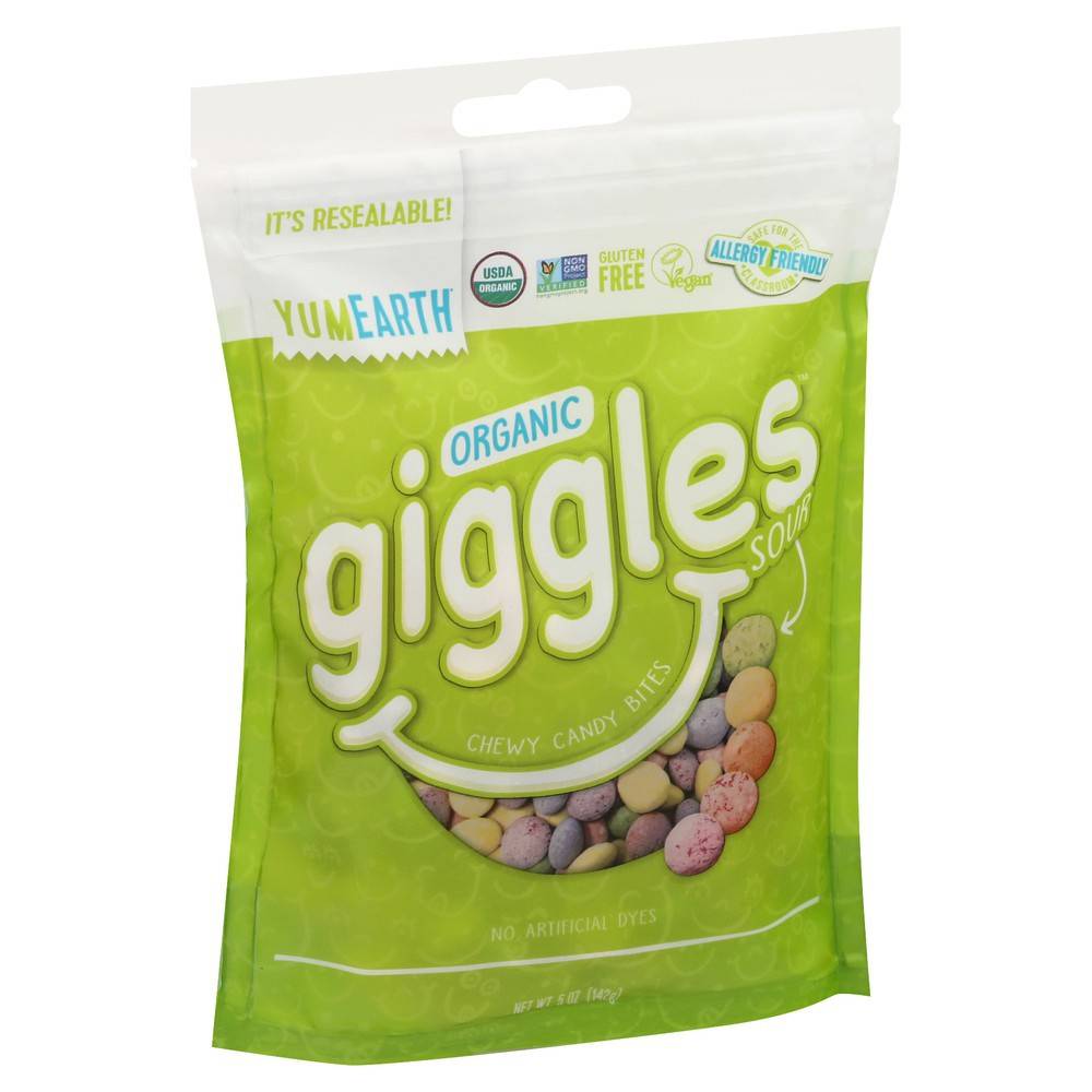 YumEarth Organic Sour Giggles Chewy Candy Bites (5 oz)