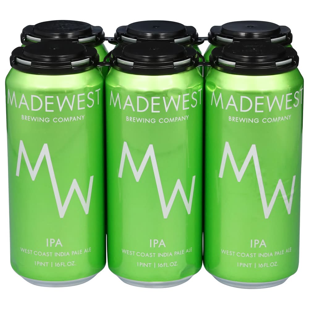 MadeWest Ipa Beer (6 x 16 fl oz)