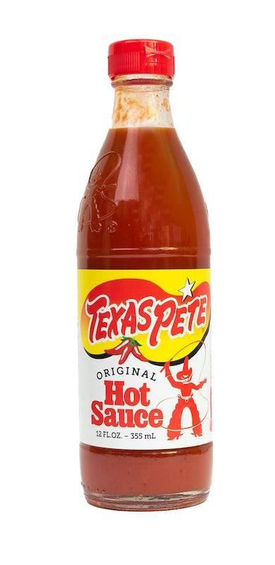 Bottle of Hot Texas Pete