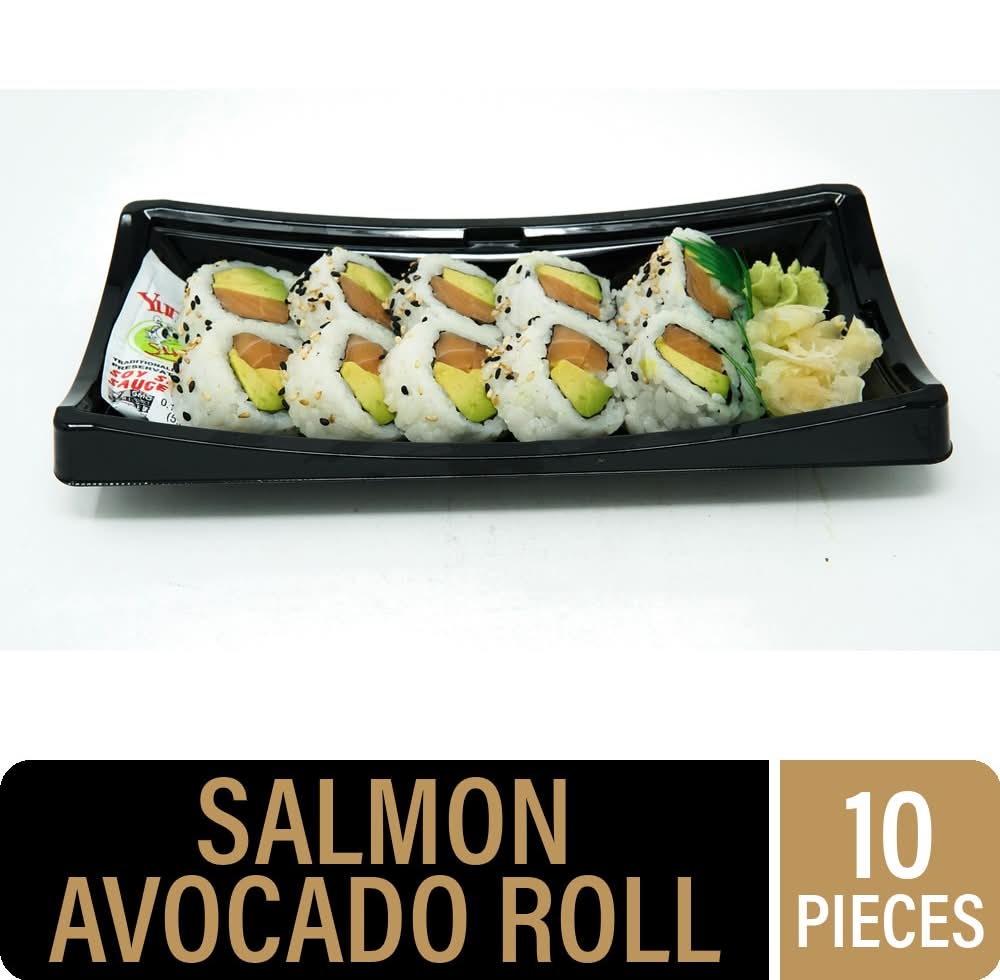 Private Selection Salmon Avocado Sushi Roll (10 ct)